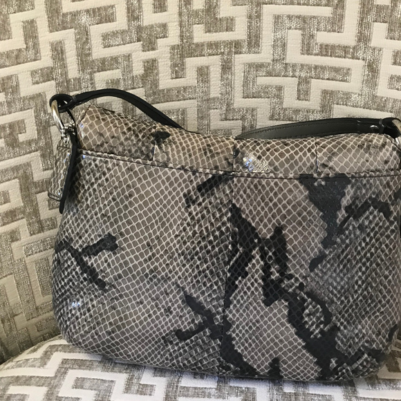 Coach Python Shoulder Bag - NEW! - Picture 2 of 4